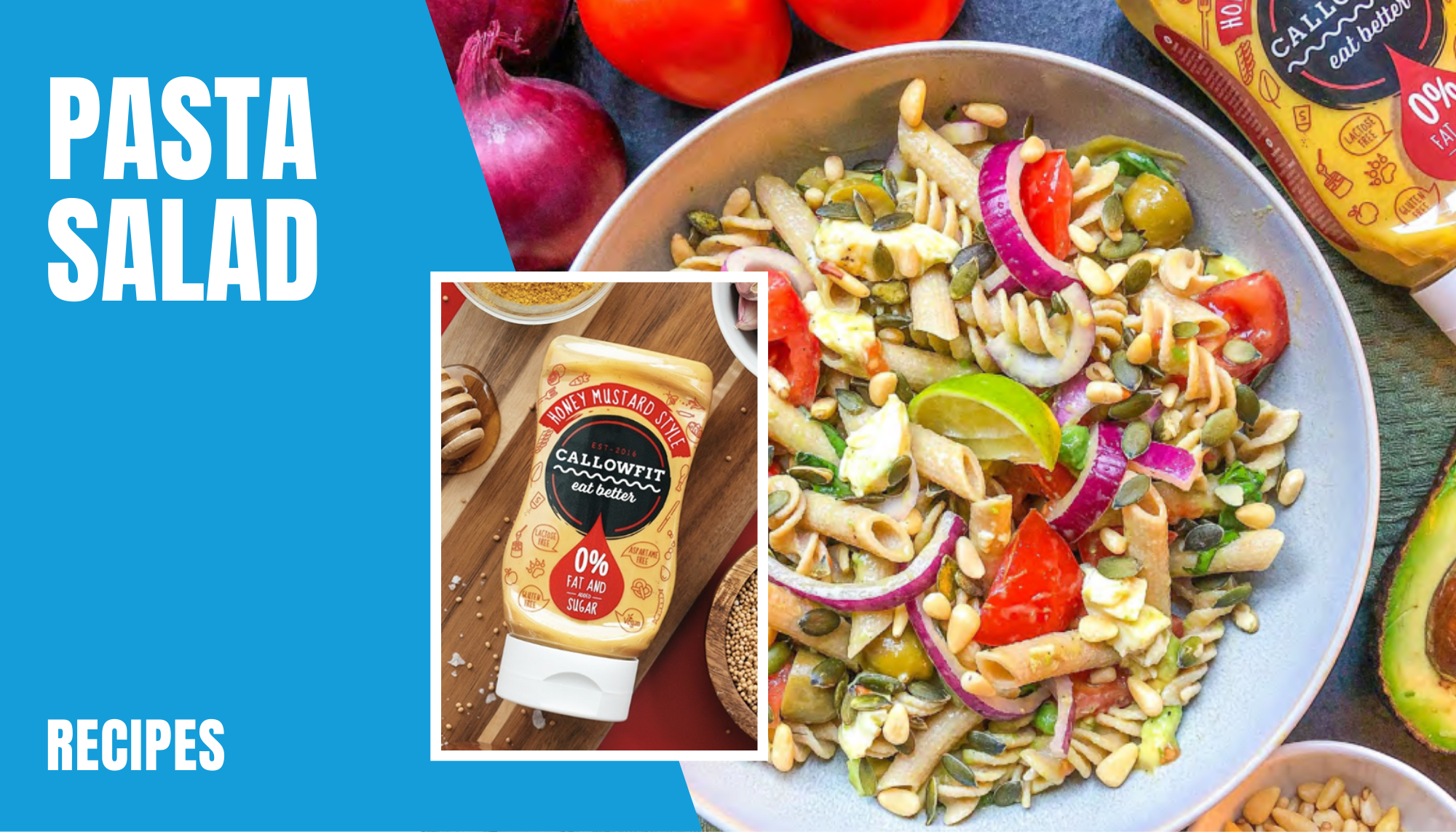 Honey Mustard Pasta salad
