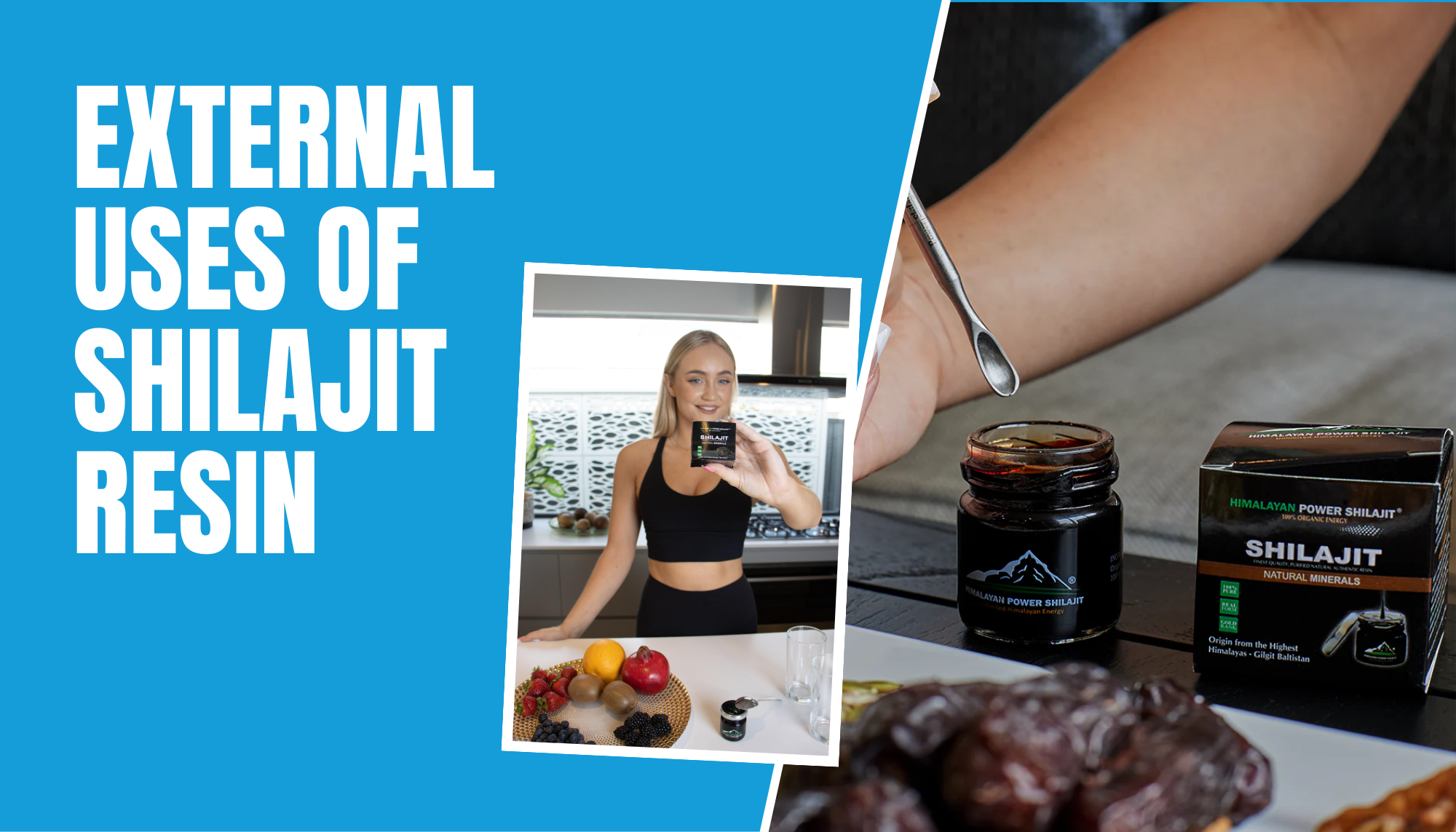 External Uses of Shilajit Resin