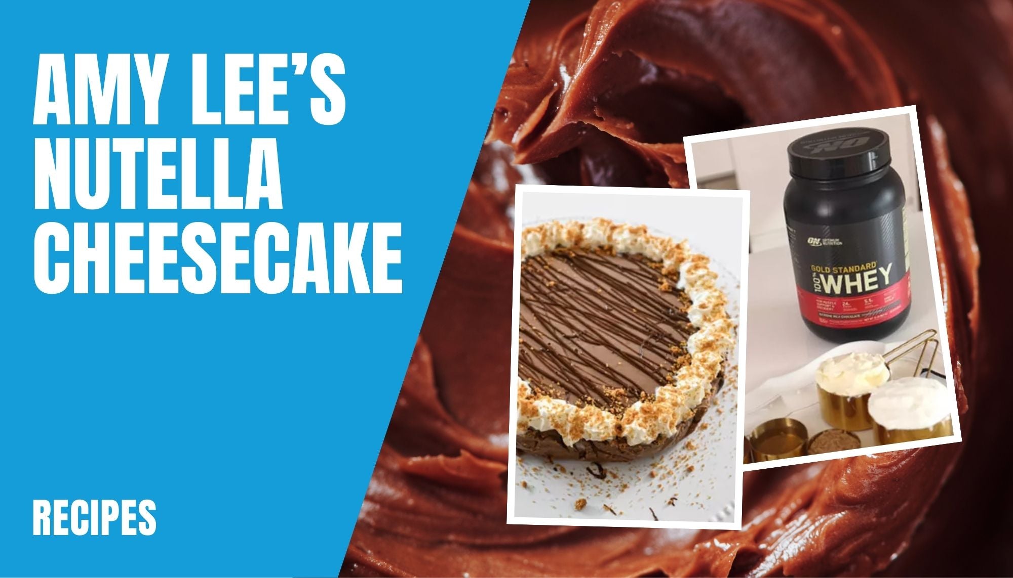 Amy Lee's Nutella Cheesecake