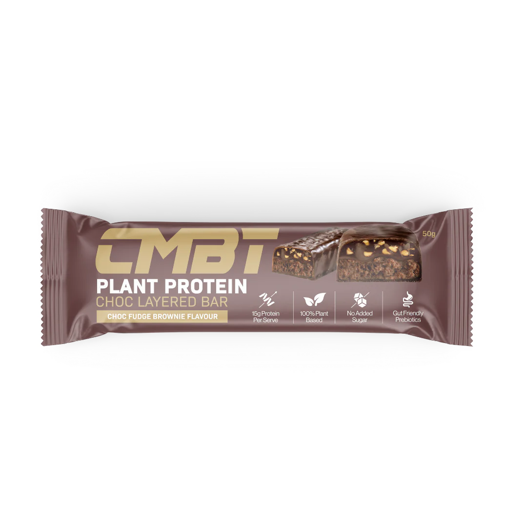 CMBT Choc Layered Plant Protein Bar - Nutrition Capital