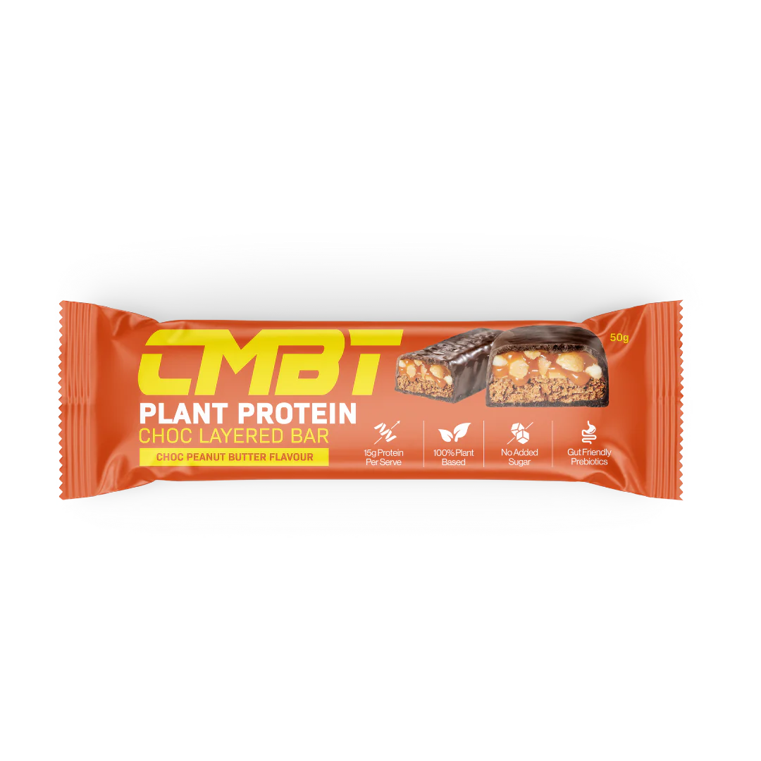 CMBT Choc Layered Plant Protein Bar - Nutrition Capital