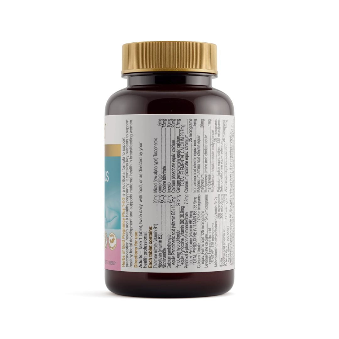 Herbs Of Gold Pregnancy Plus 1-2-3 - Nutrition Capital