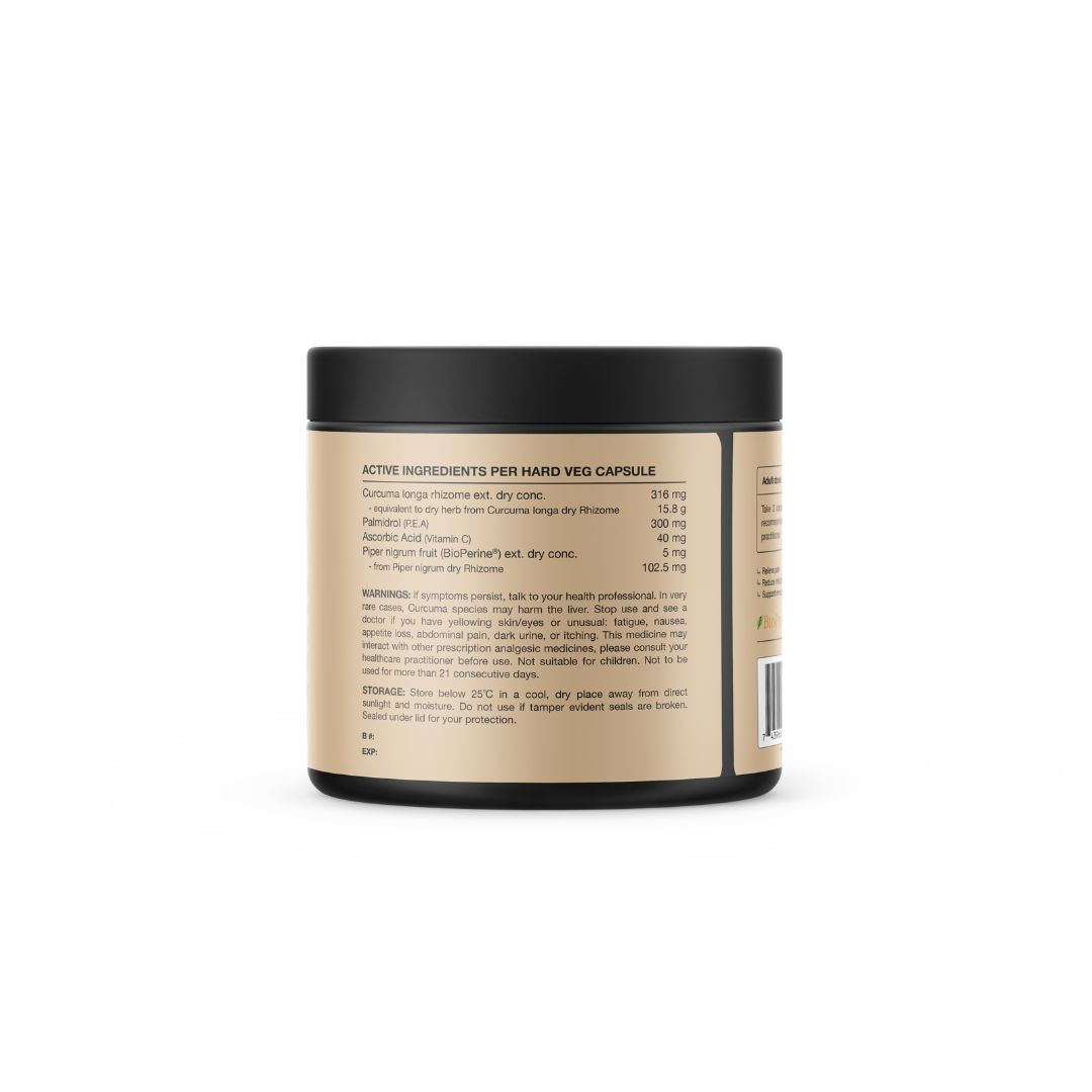Switch Nutrition Pain Relief+ (Curcumin + P.E.A) - Nutrition Capital