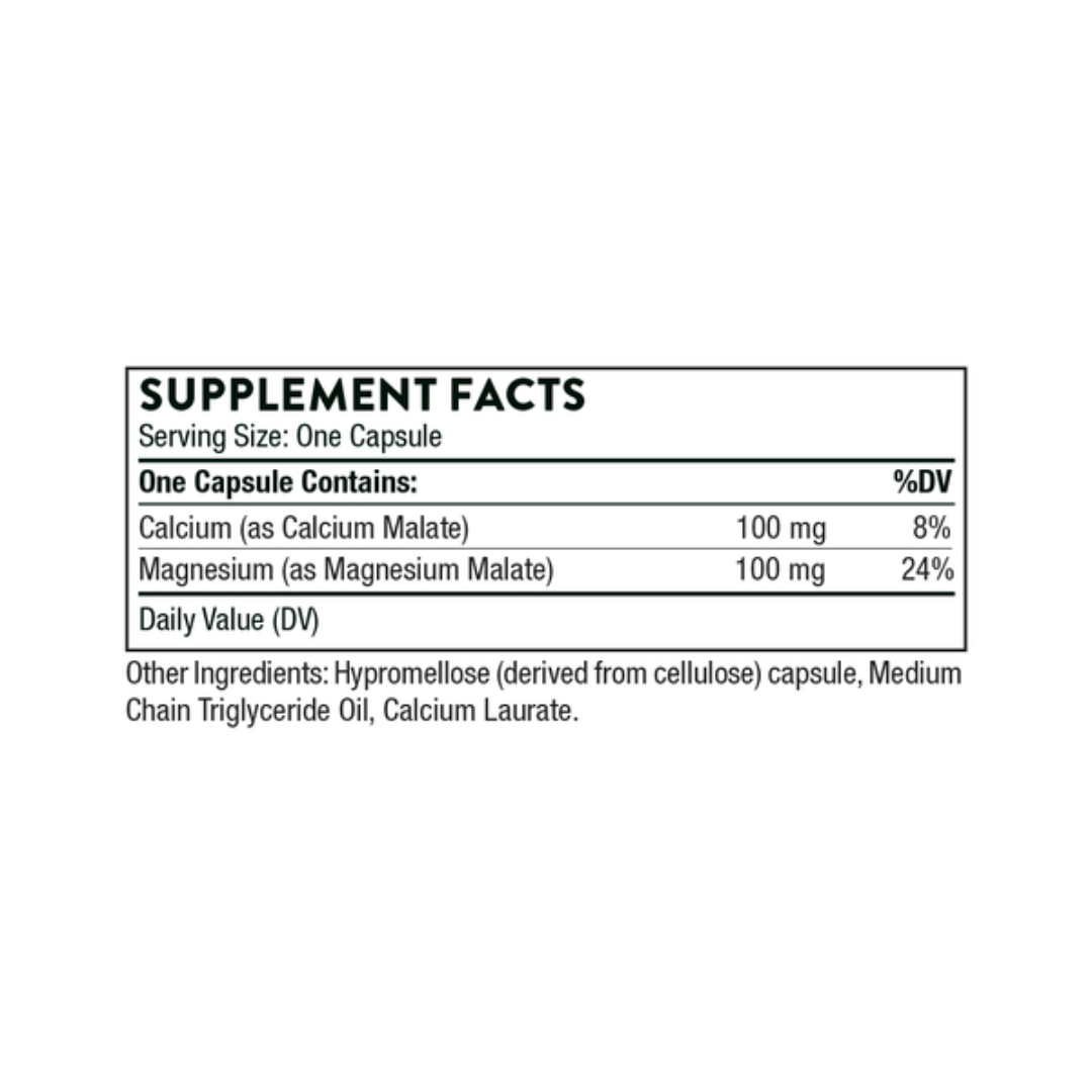 Thorne Calcium-Magnesium Malate - Nutrition Capital