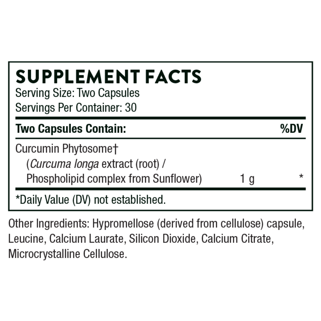 Thorne Curcumin Phytosome - Nutrition Capital