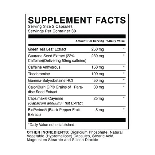 Raw Nutrition Essential Fat Burner - Nutrition Capital