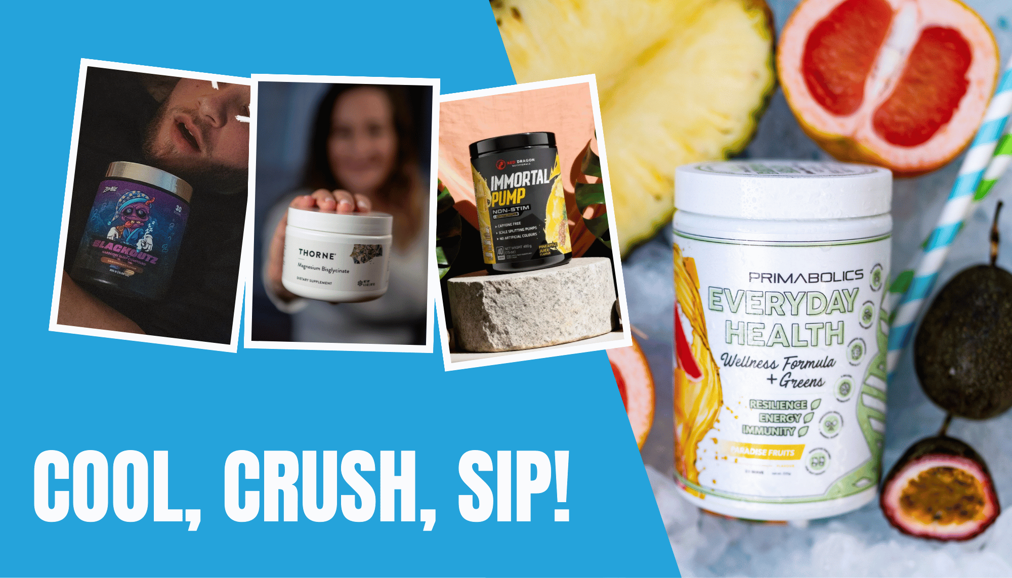 Cool, Crush, Sip: Turn Your Supplements Into Summer Refreshments