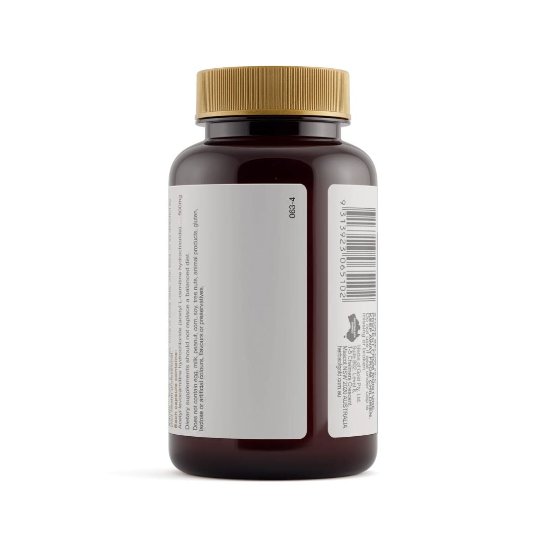 Herbs Of Gold Acetyl L-Carnitine - Nutrition Capital