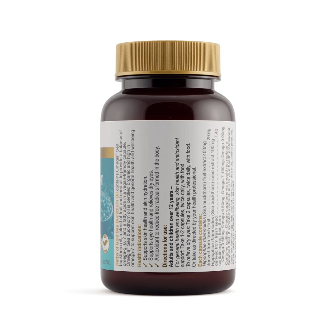 Herbs Of Gold Sea Buckthorn Oil - Nutrition Capital