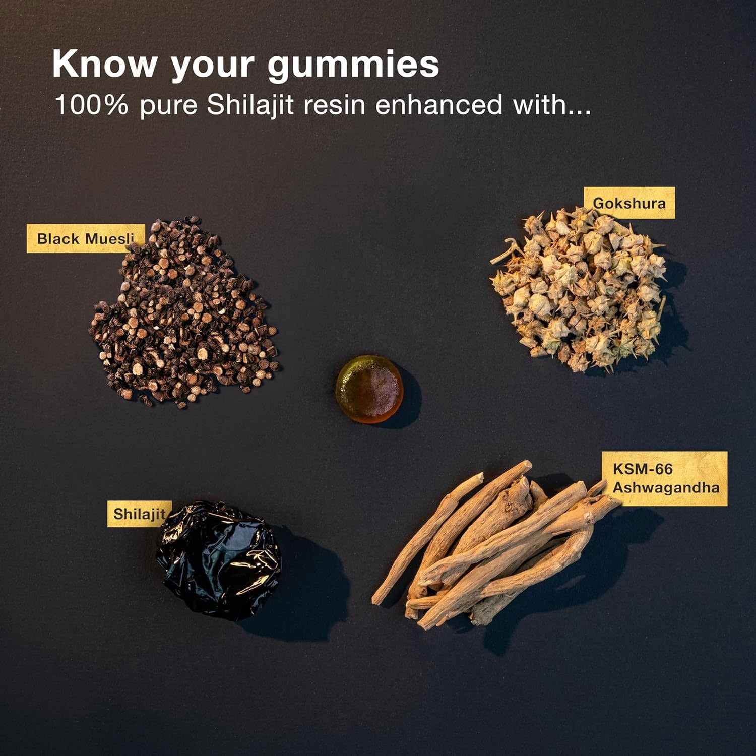 Pure Himalayan Shilajit Gold Gummies - Nutrition Capital