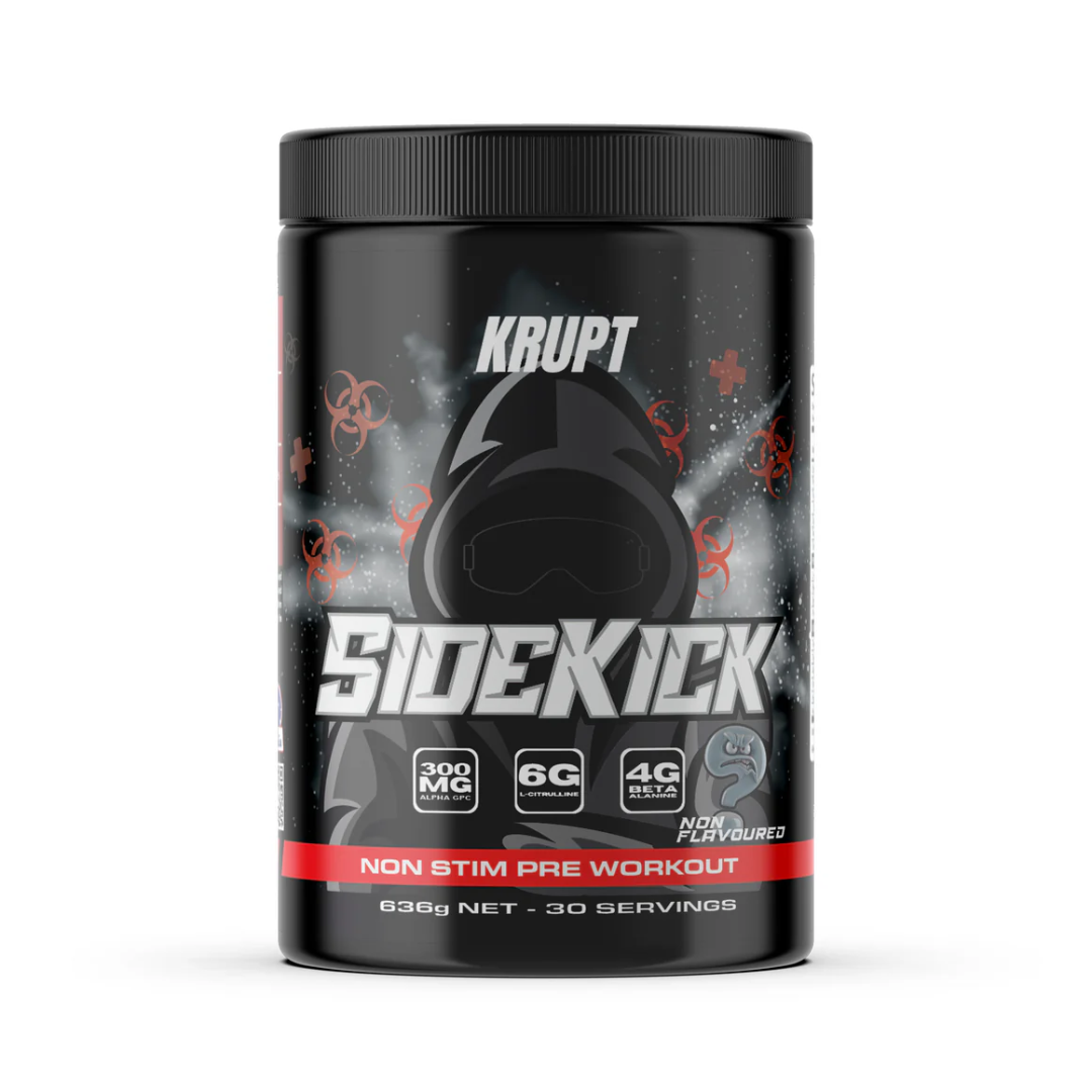 Krupt Supps Sidekick Non-Stim pre - Nutrition Capital