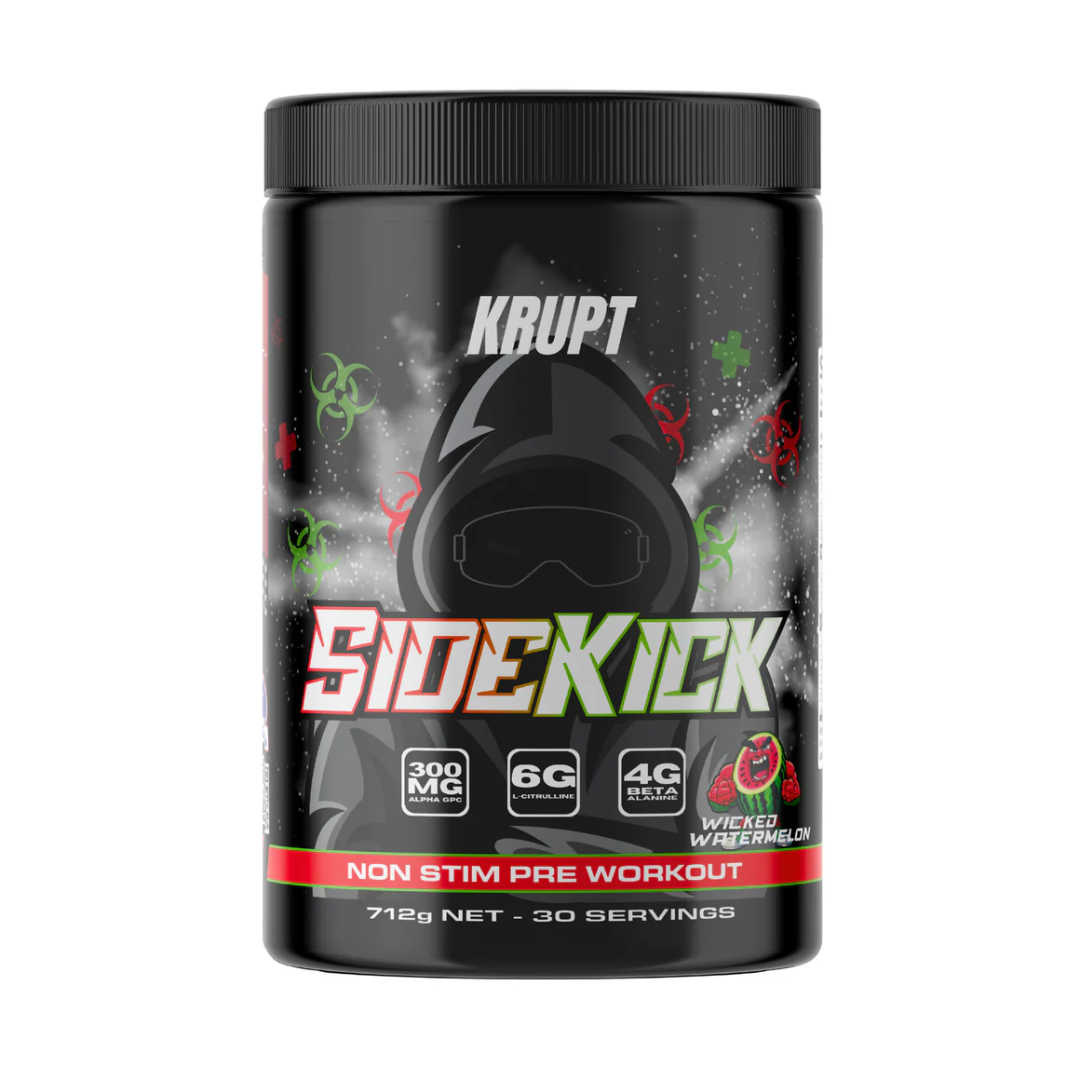 Krupt Supps Sidekick Non-Stim pre - Nutrition Capital