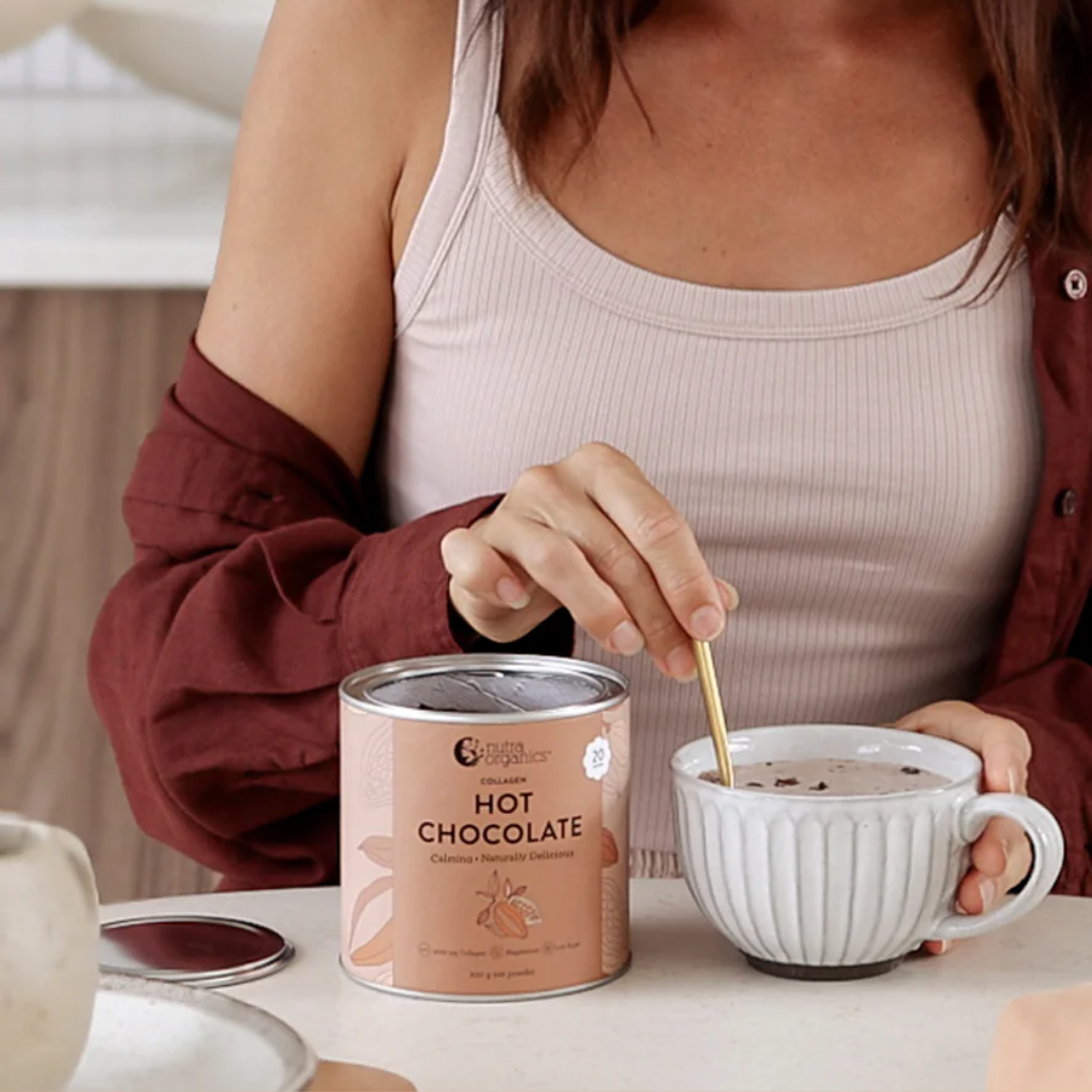 Nutra Organics Collagen Hot Chocolate - Nutrition Capital