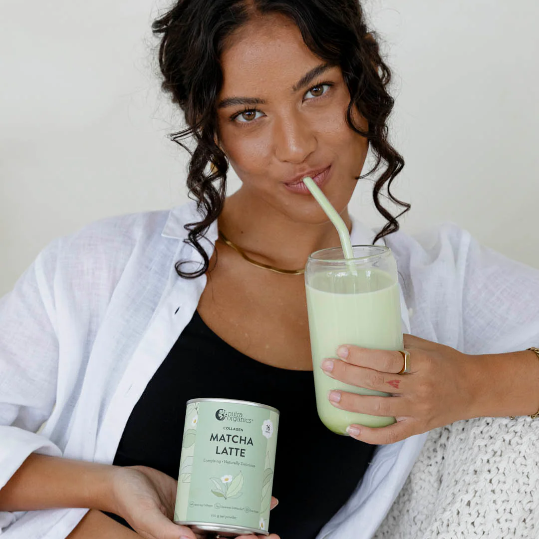 Nutra Organics Collagen Matcha Latte - Nutrition Capital