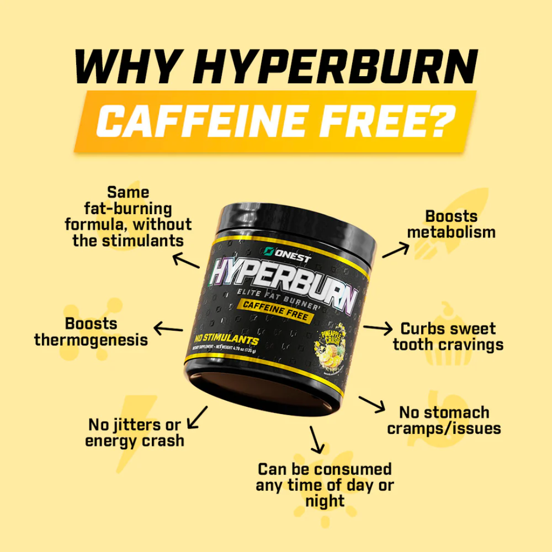 Onest Hyperburn Caffeine Free - Nutrition Capital