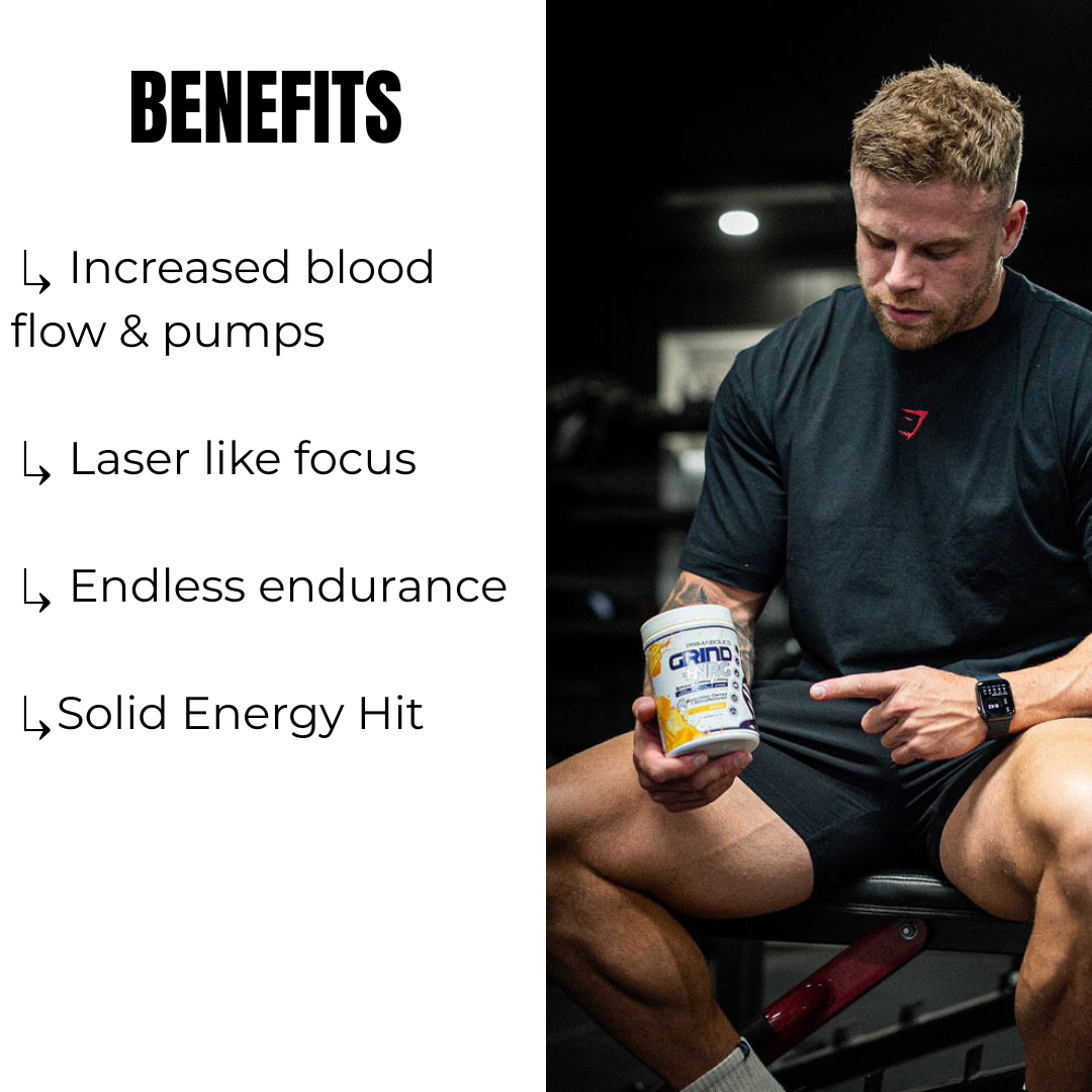 Primabolics Grind +NRG Pre-workout - Nutrition Capital