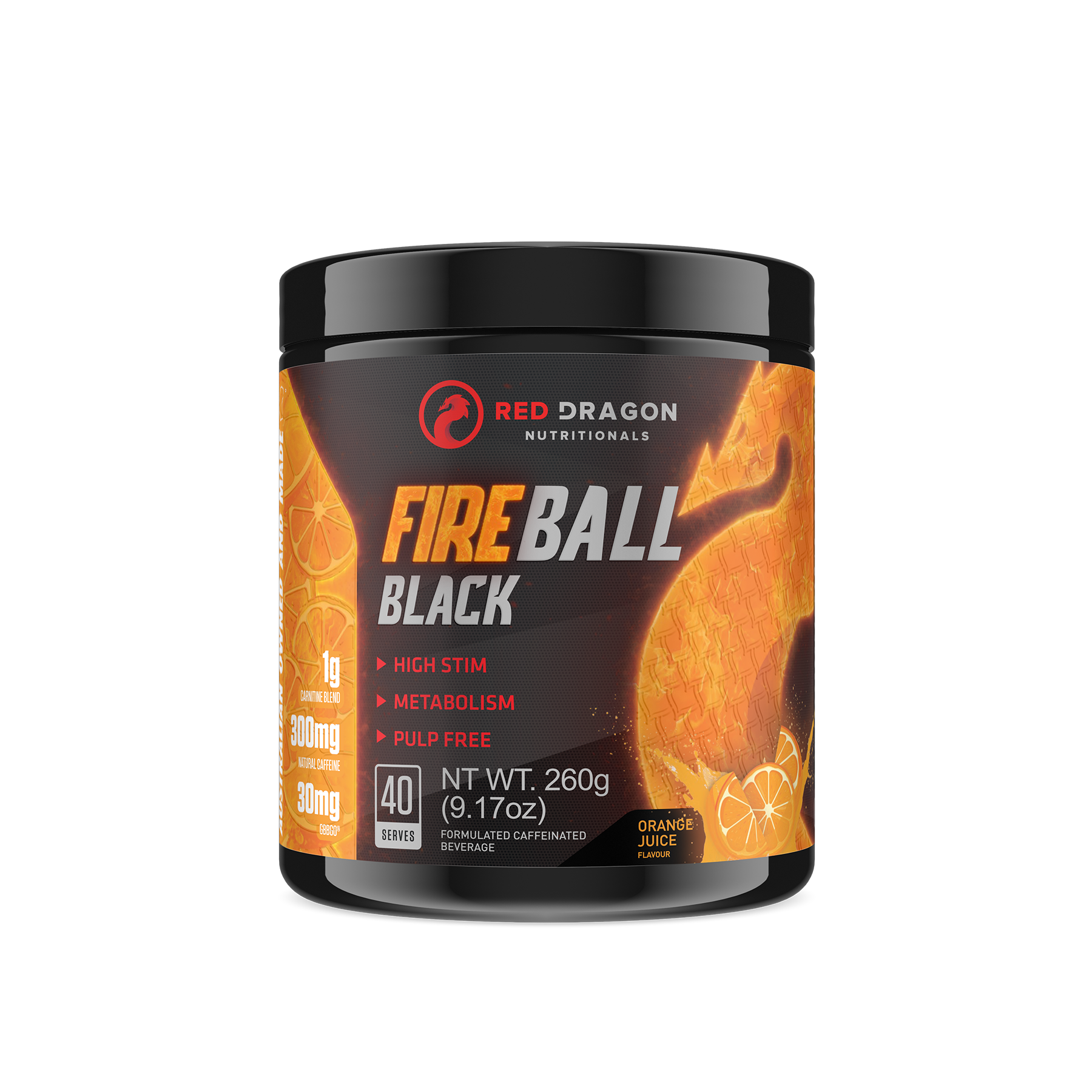 RDN Fireball Black - Nutrition Capital