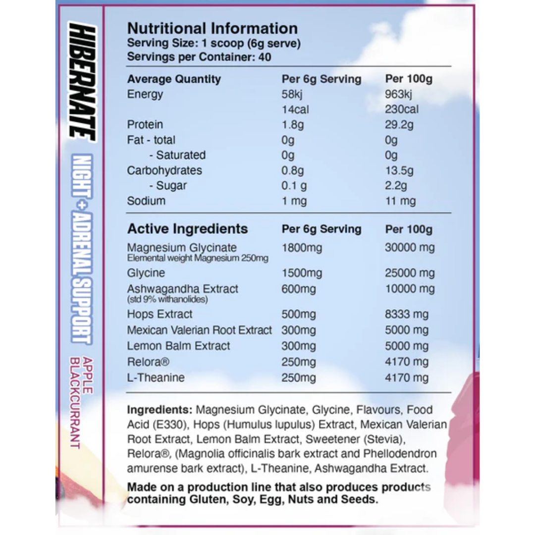 RDN Hibernate - Nutrition Capital