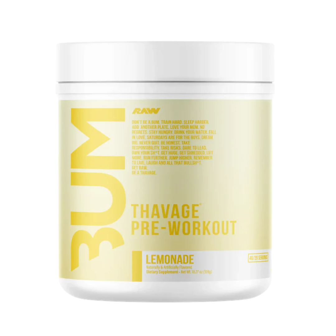 Raw Nutrition CBum Thavage Pre-workout - Nutrition Capital