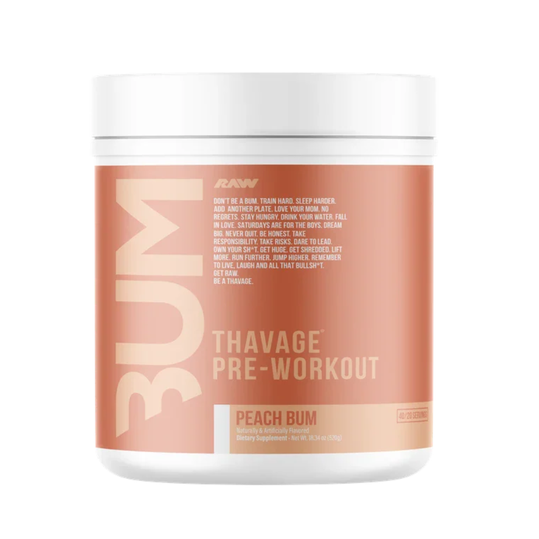 Raw Nutrition CBum Thavage Pre-workout - Nutrition Capital