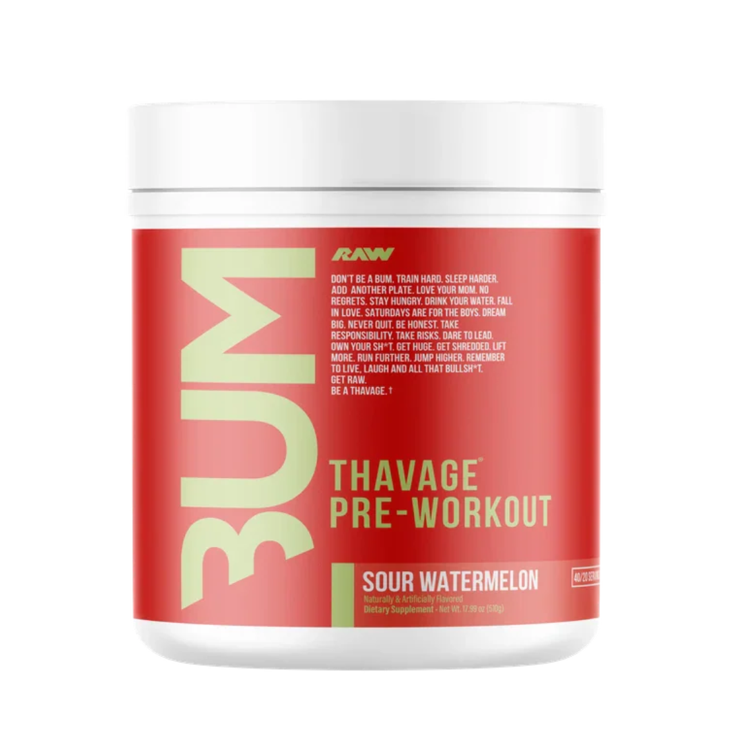 Raw Nutrition CBum Thavage Pre-workout - Nutrition Capital