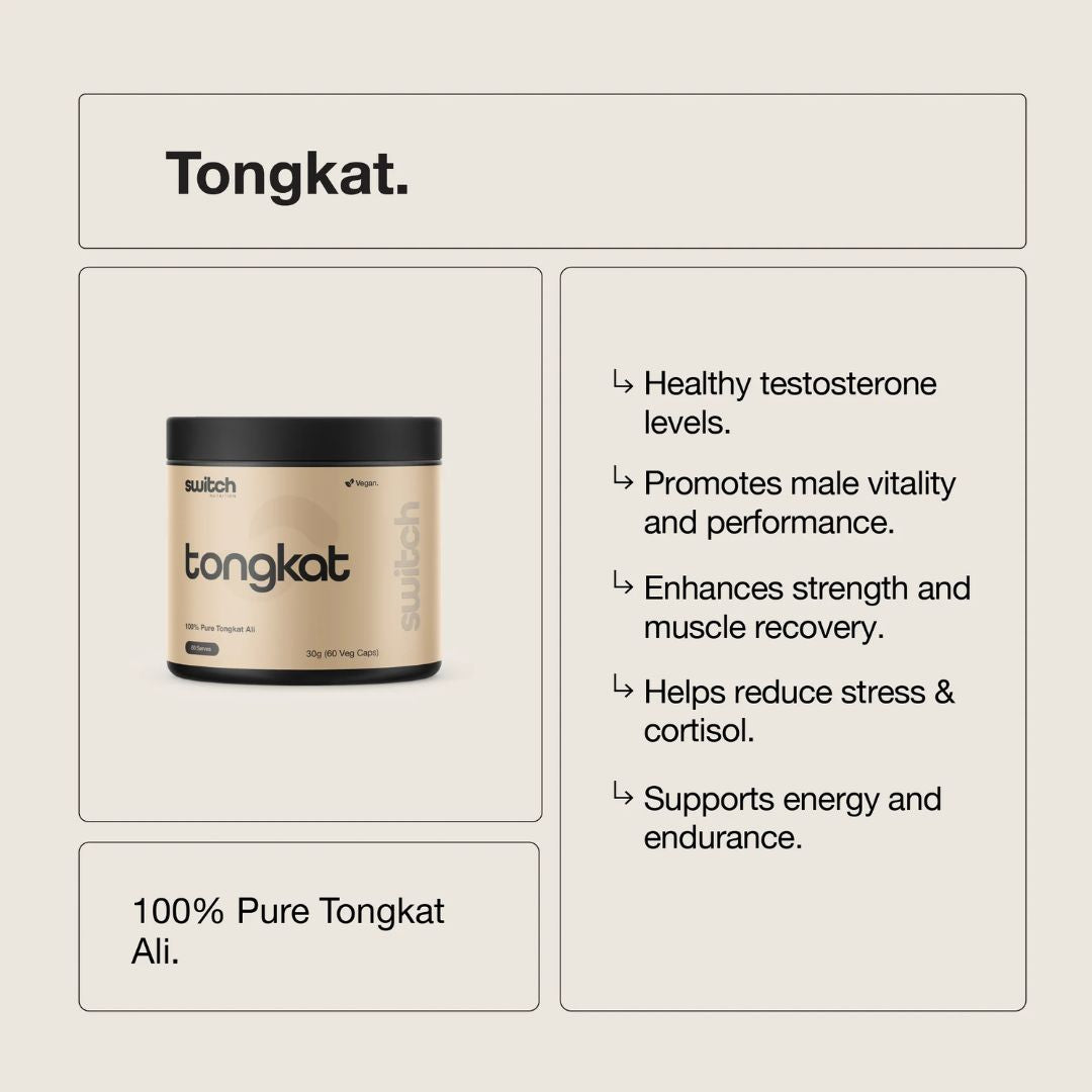 Switch Nutrition Tongkat Ali - Nutrition Capital