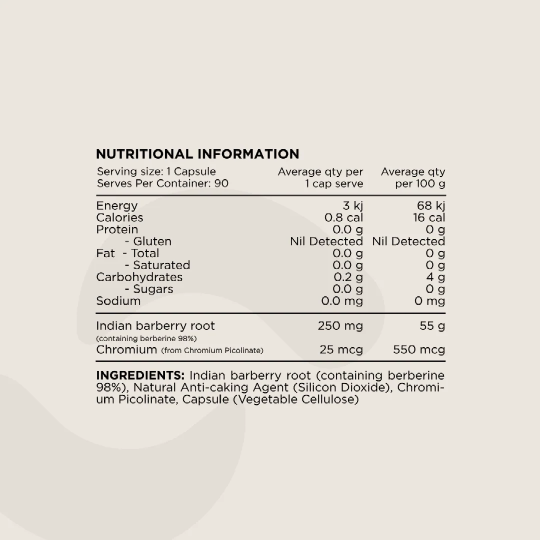 Switch Nutrition Berberine+ - Nutrition Capital