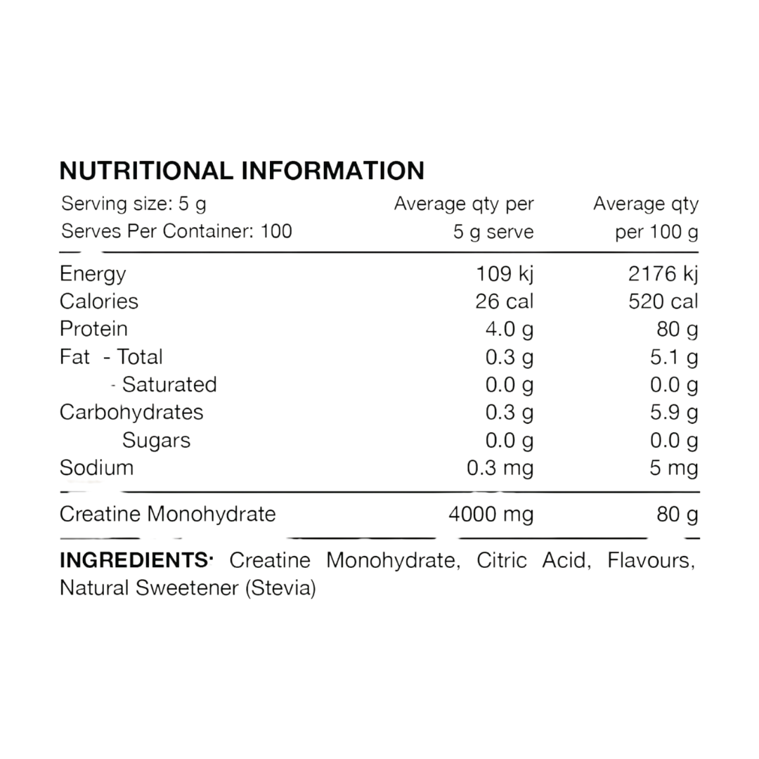 Switch Nutrition Flavoured Creatine - Nutrition Capital
