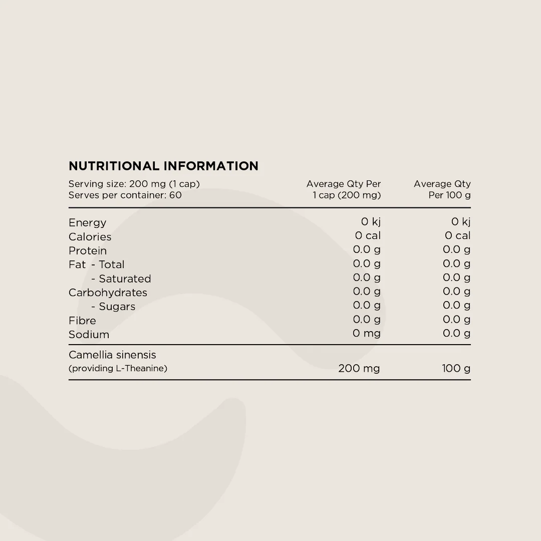 Switch Nutrition L-Theanine (Green Tea Extract) - Nutrition Capital