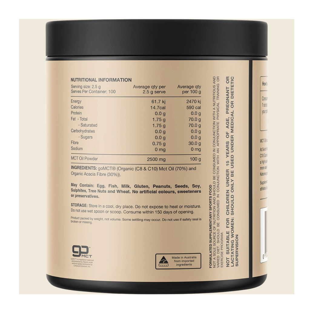 Switch Nutrition MCT Oil Powder