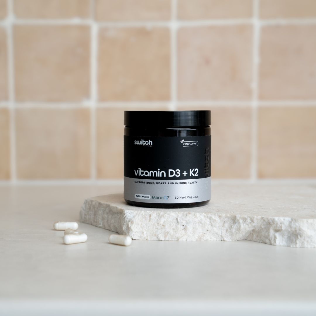 Switch Nutrition Vitamin D3 + K2 - Nutrition Capital