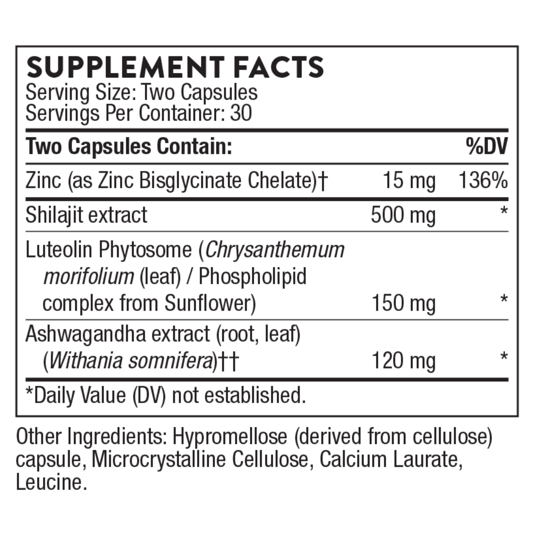 Thorne Advanced Testosterone Support - Nutrition Capital