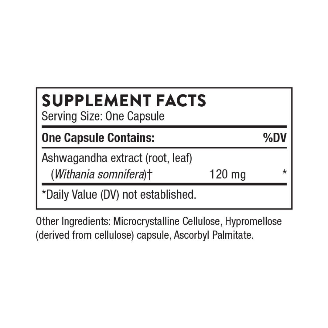Thorne Ashwagandha - Nutrition Capital