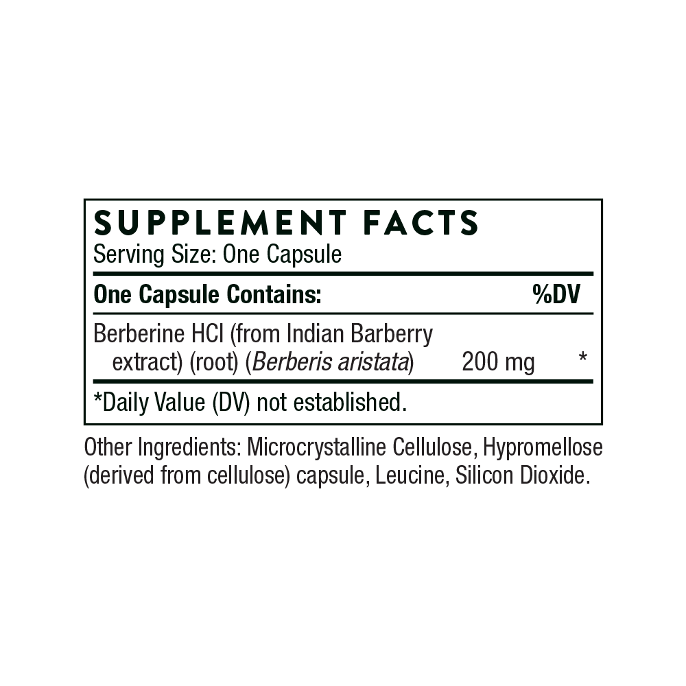 Thorne Berberine - 200mg - Nutrition Capital