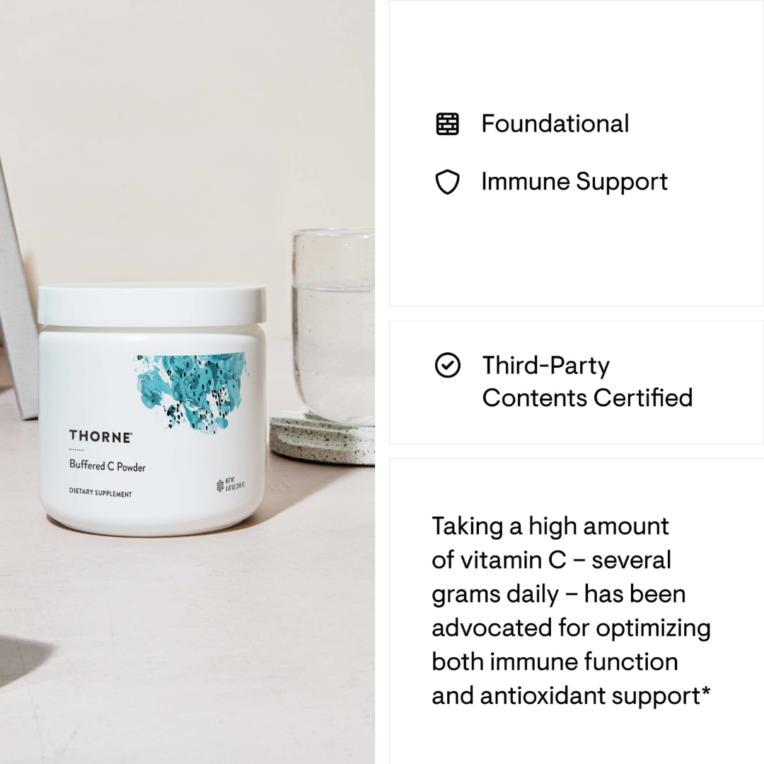 Thorne Buffered C Powder - Nutrition Capital
