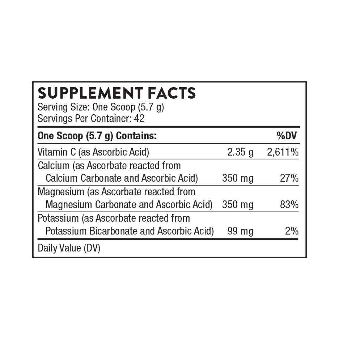 Thorne Buffered C Powder - Nutrition Capital
