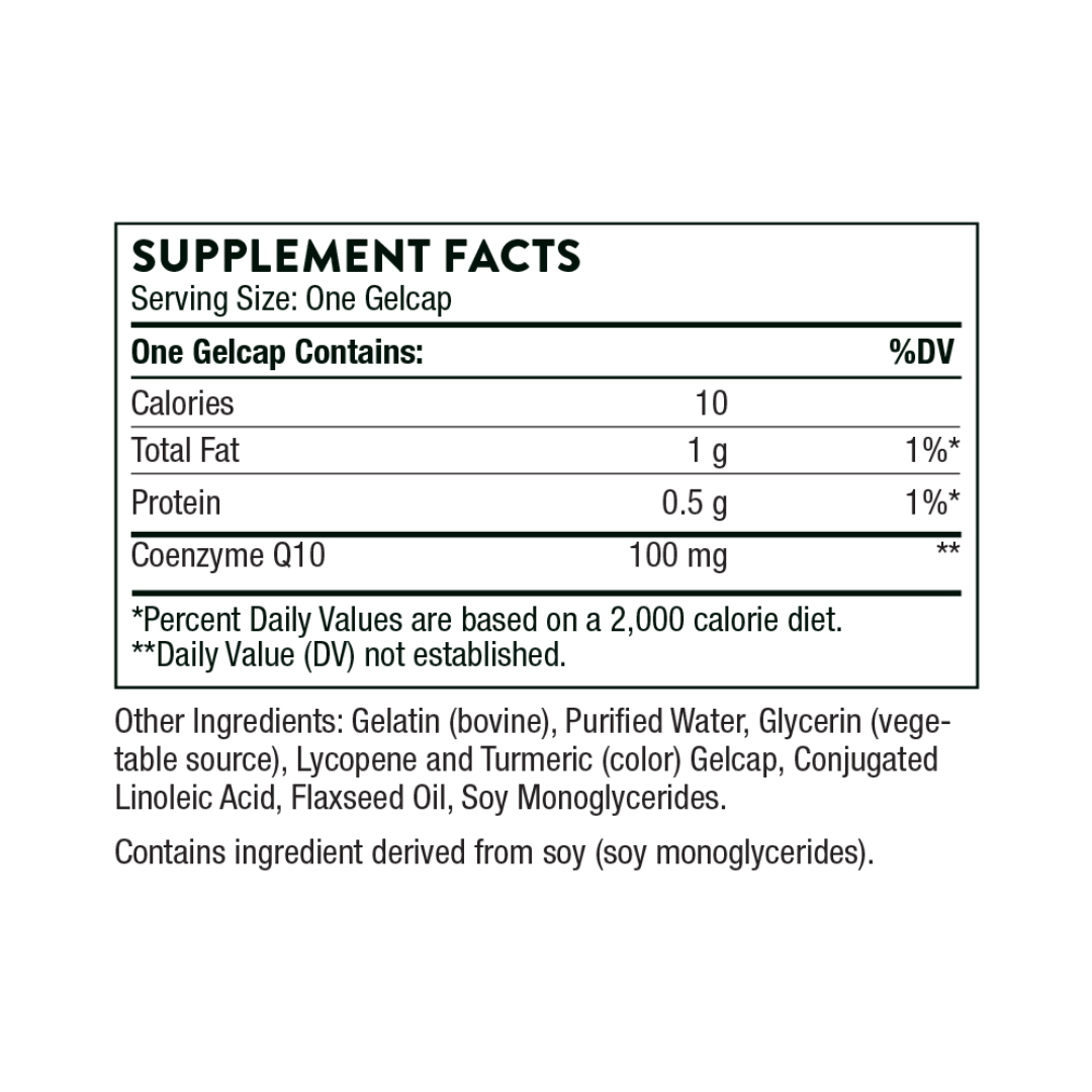 Thorne CoQ10 - Nutrition Capital
