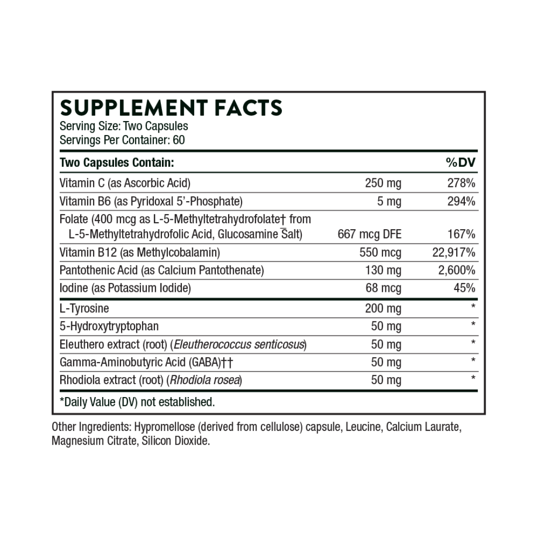Thorne Emotional Balance Support - Nutrition Capital