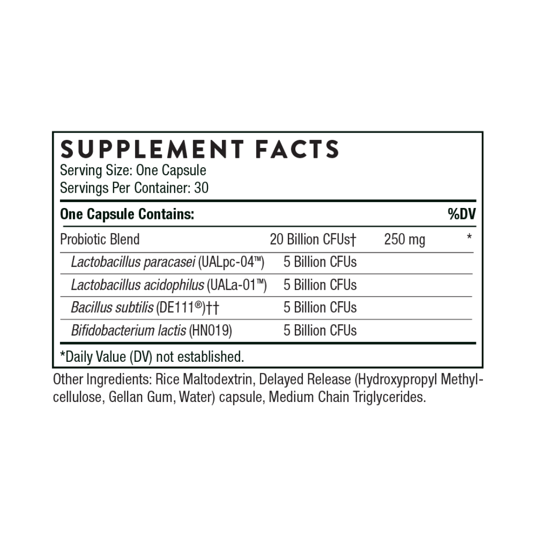 Thorne FloraSport 20B® - Nutrition Capital