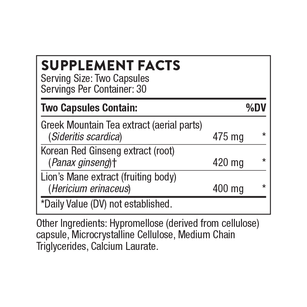 Thorne Ginseng Plus - Nutrition Capital