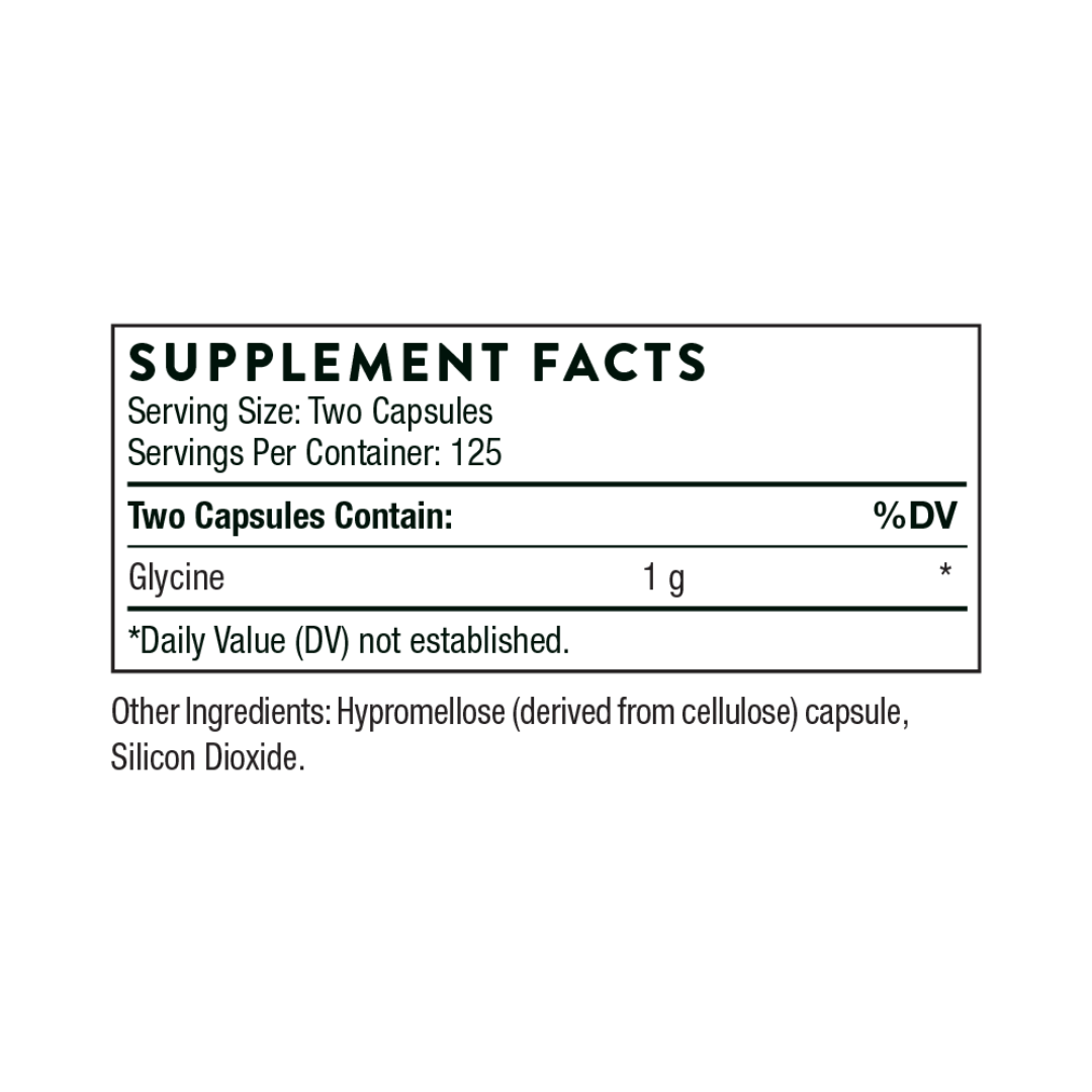Thorne Glycine - Nutrition Capital