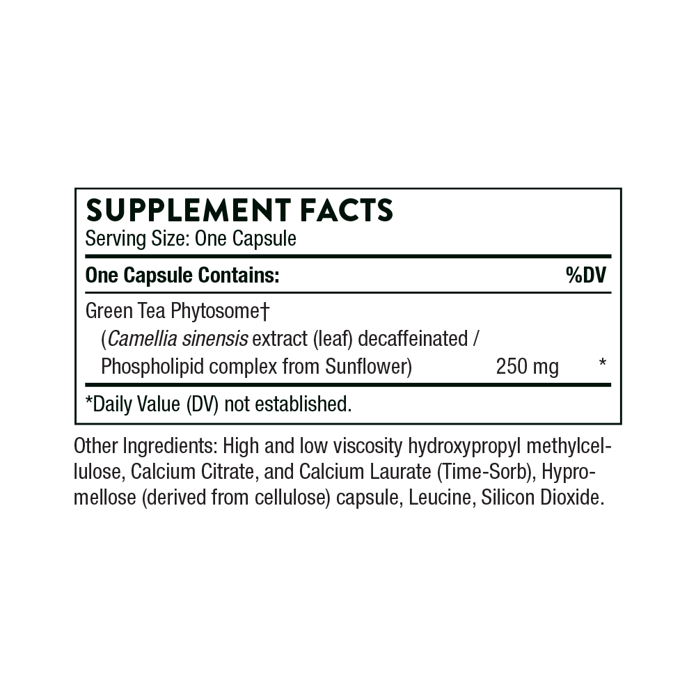 Thorne Green Tea Phytosome - Nutrition Capital