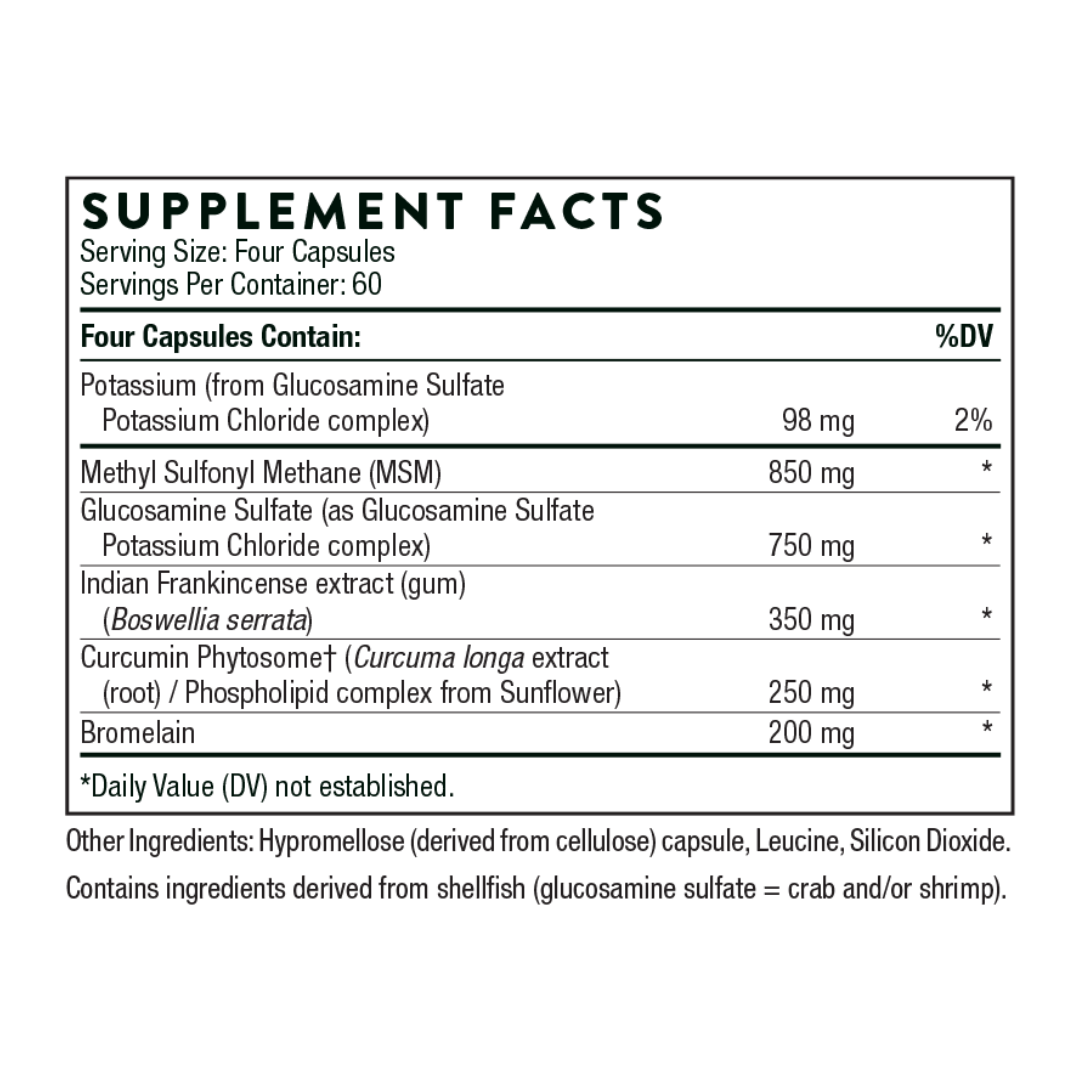 Thorne Joint Support Nutrients - Nutrition Capital