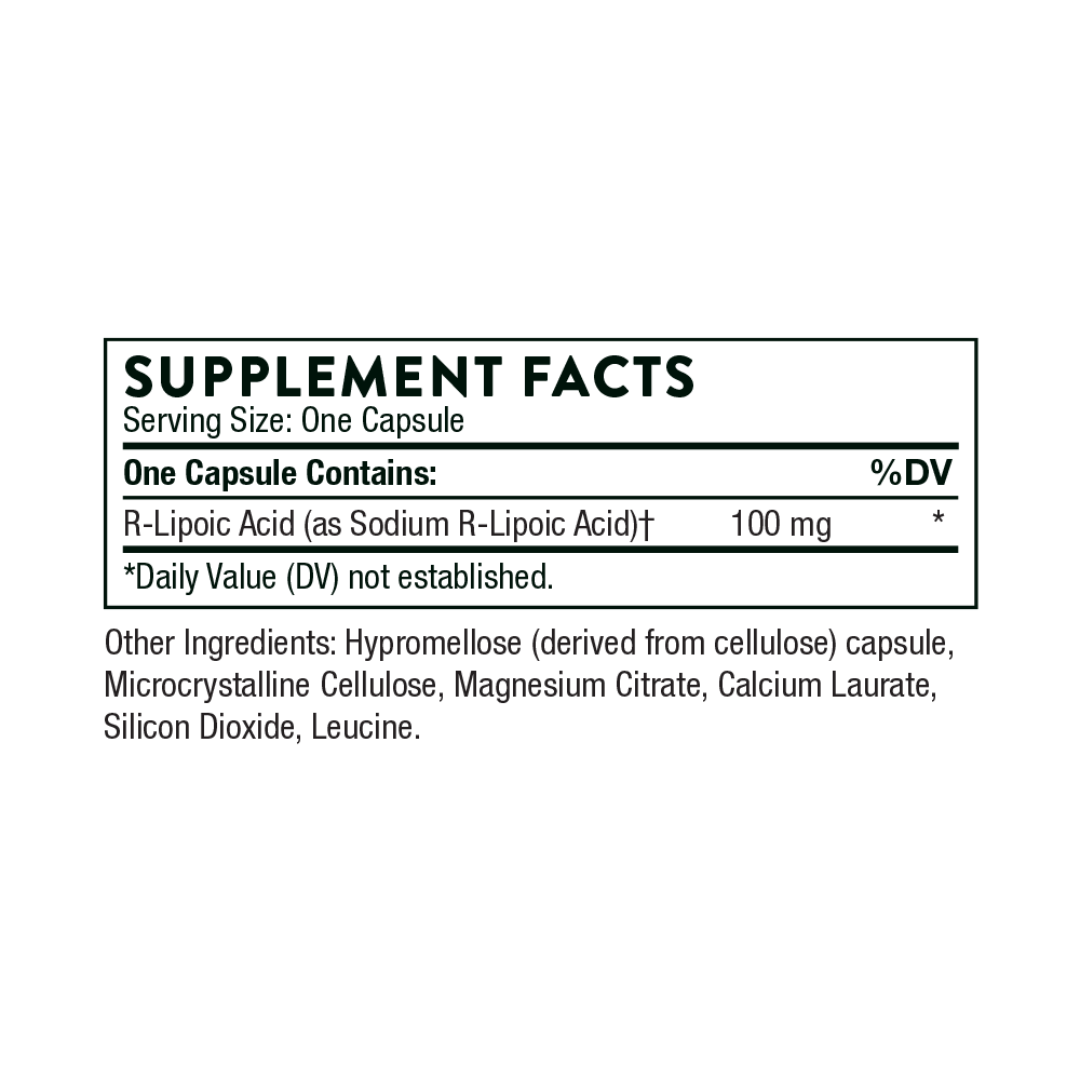 Thorne R-Lipoic Acid - Nutrition Capital