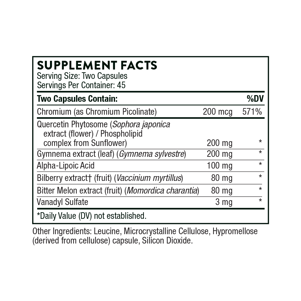 Thorne Diabenil - Nutrition Capital