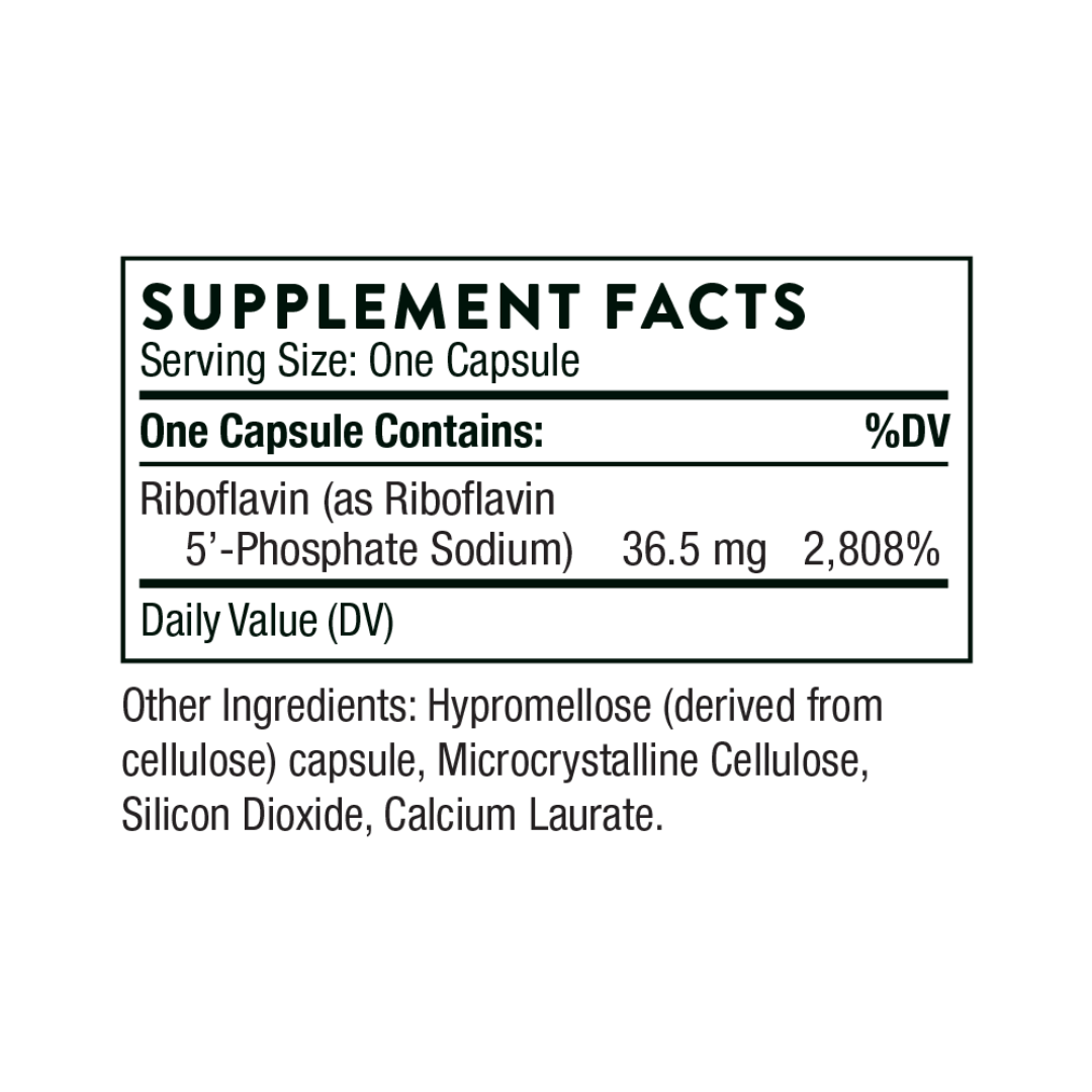 Thorne Riboflavin 5'-Phosphate - Nutrition Capital