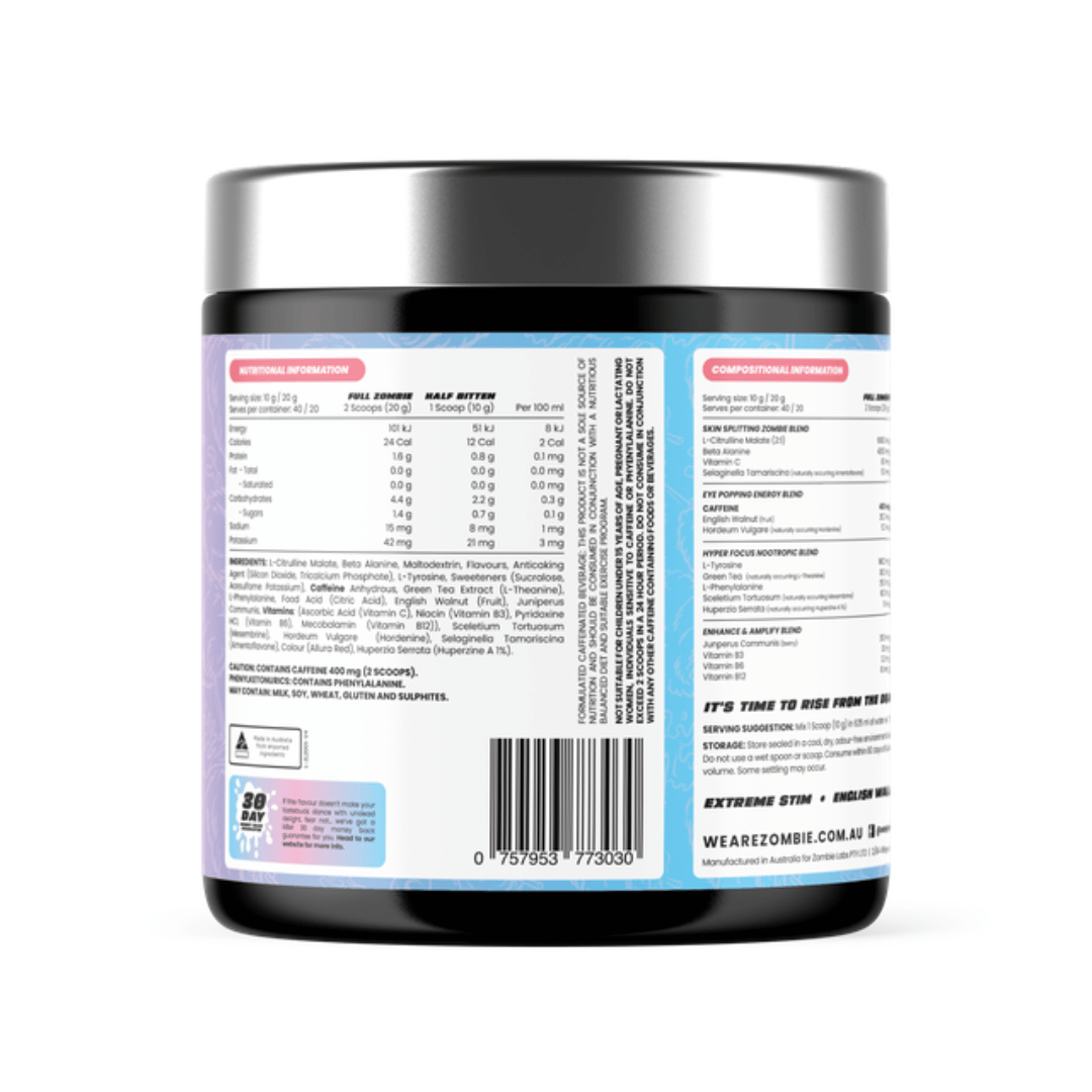 Zombie Labs Cross-eyed Pre-workout