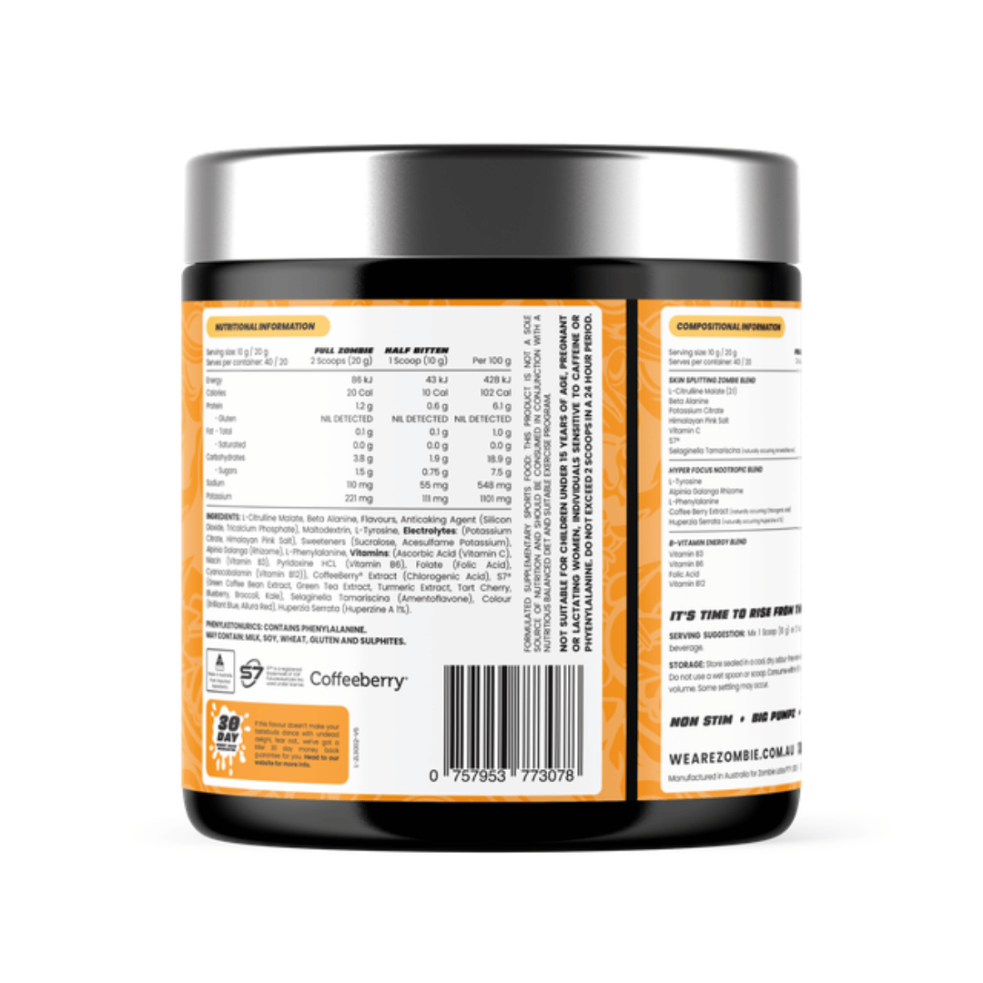 Zombie Labs Pumpz Non-Stim