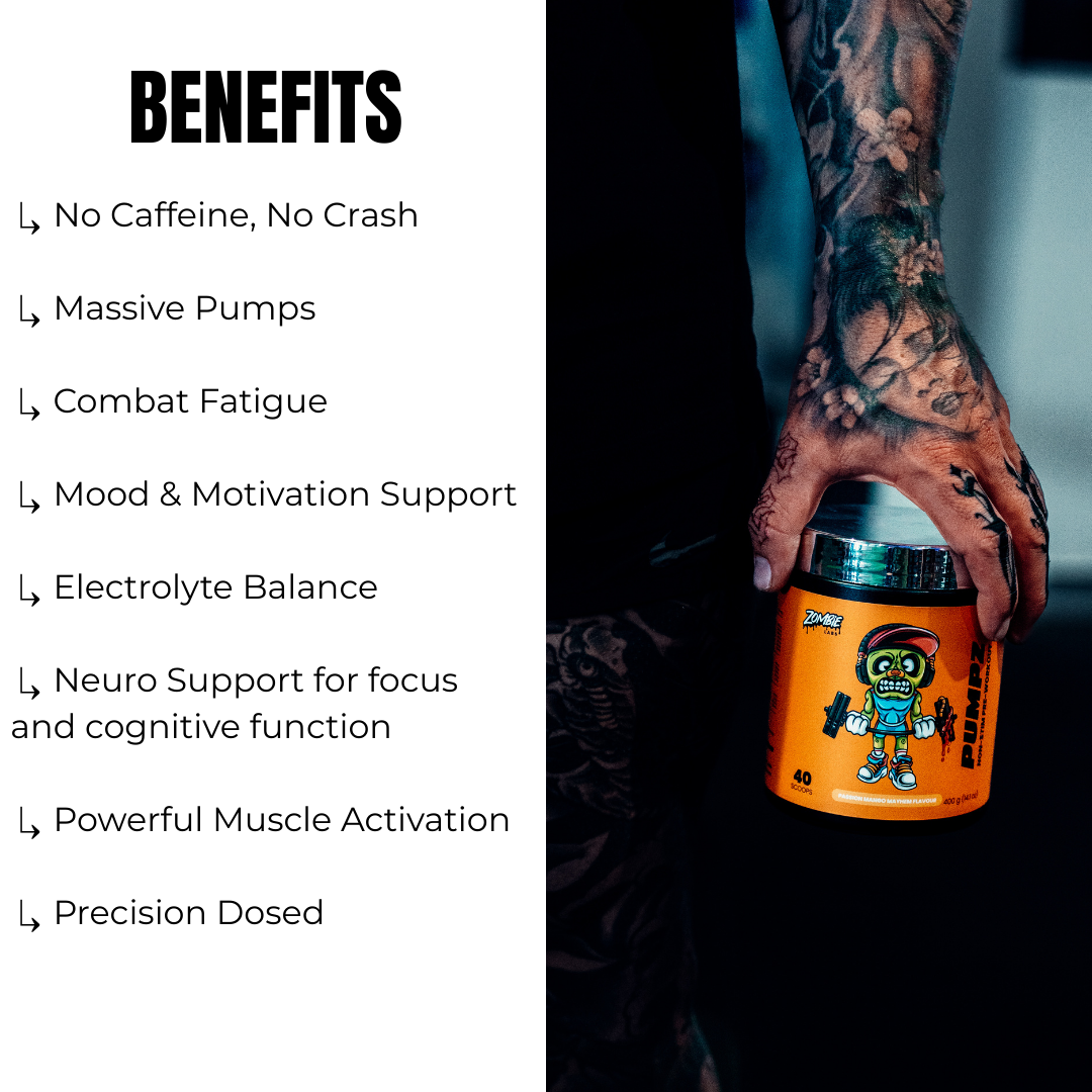 Zombie Labs Pumpz Non-stimulant Pre-workout - Nutrition Capital