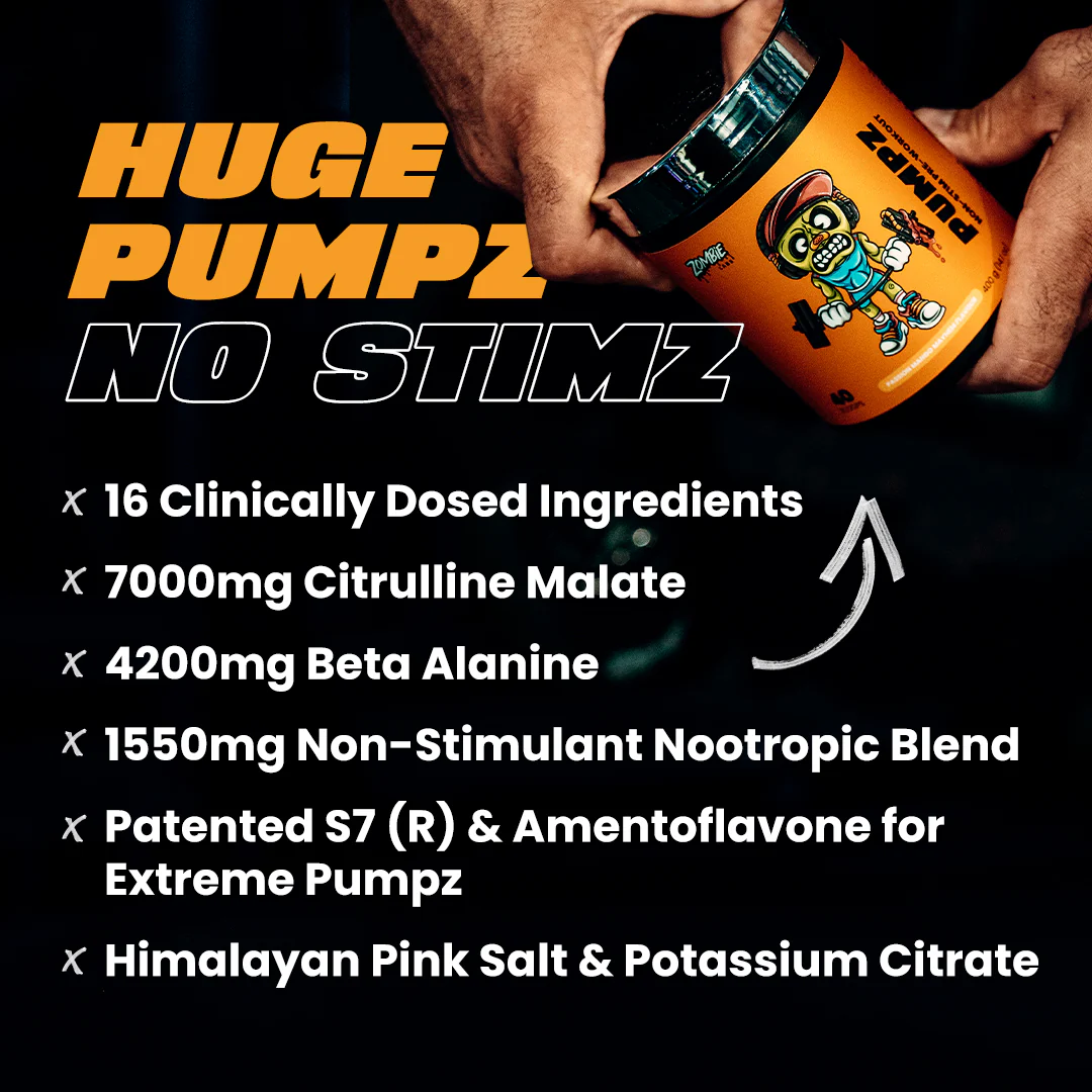 Zombie Labs Pumpz Non-Stim - Nutrition Capital